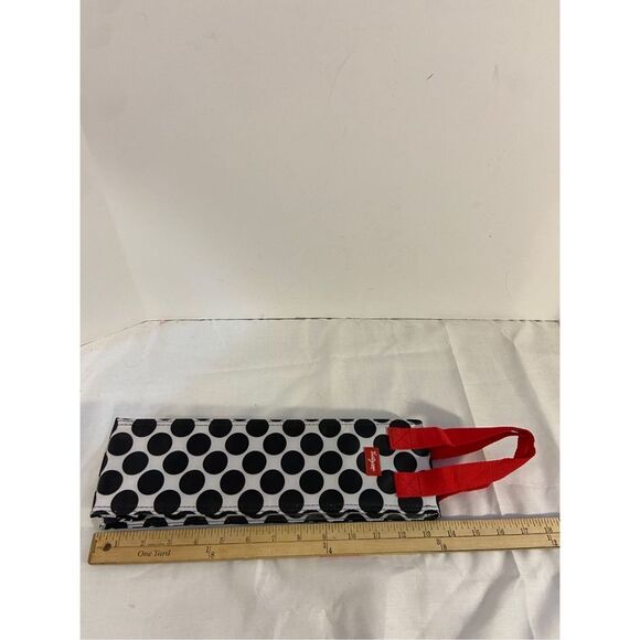 Thirty one insulated Wine bag black red 14x4" - Picture 1 of 3